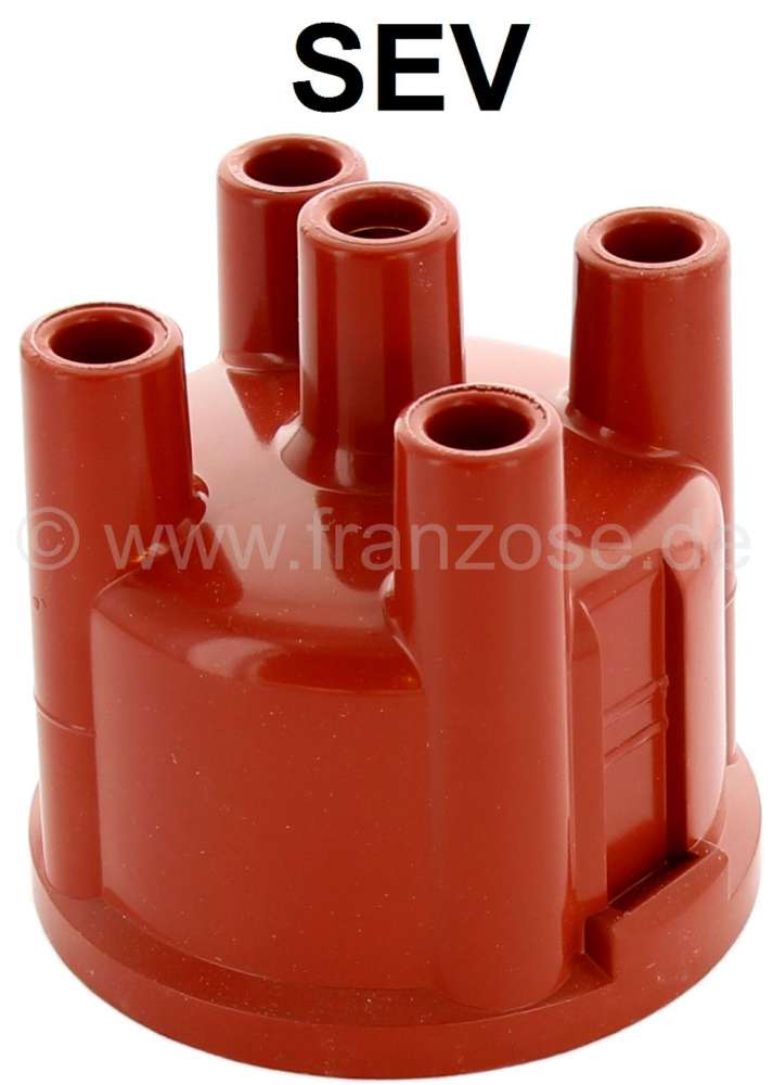 Citroen-DS-11CV-HY - SEV, distributor cap, outlet of the ignition cables upward. For normal ignition contacts, 