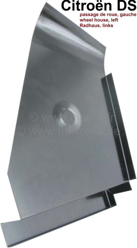 Sonstige-Citroen - Interior fender repair sheet metal at the rear left (under the bumper securement). Suitabl