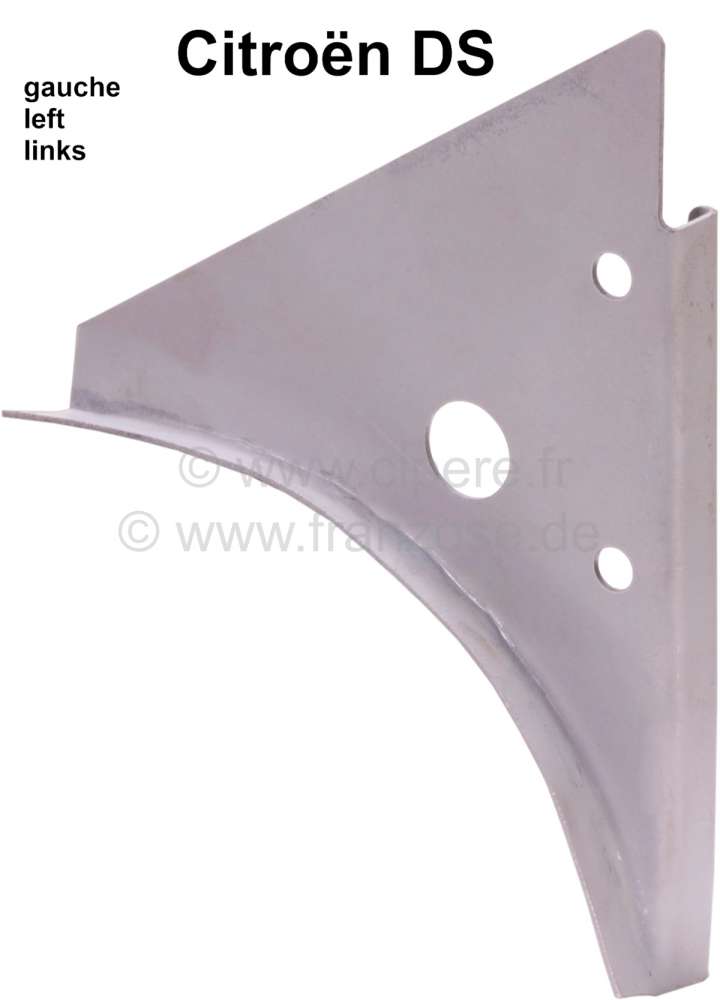 Sonstige-Citroen - Interior fender transition bracket on the left (connecting metal between the interior fend