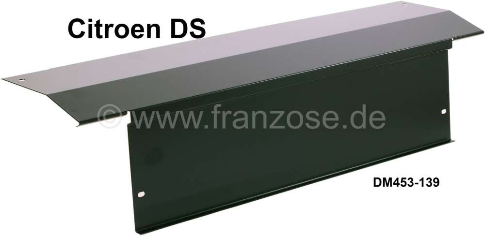 Citroen-DS-11CV-HY - Luggage compartment, cover sheet for the axle (the sheet metal is screwed only in the lugg
