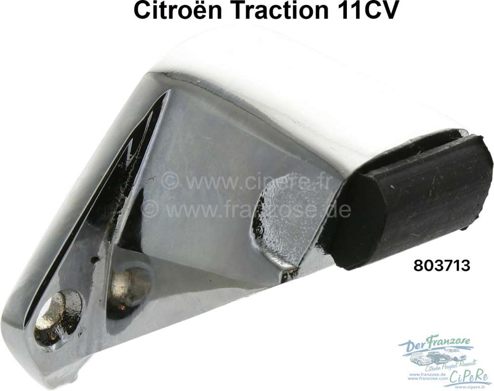 Citroen-DS-11CV-HY - Luggage compartment latching (striker plate). Suitable for Citroen 11CV. Or. No. 803713