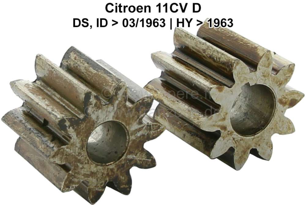 Citroen-DS-11CV-HY - Oil pump repair set. Suitable for Citroen 11D. Citroen HY, to year of construction 1963. C