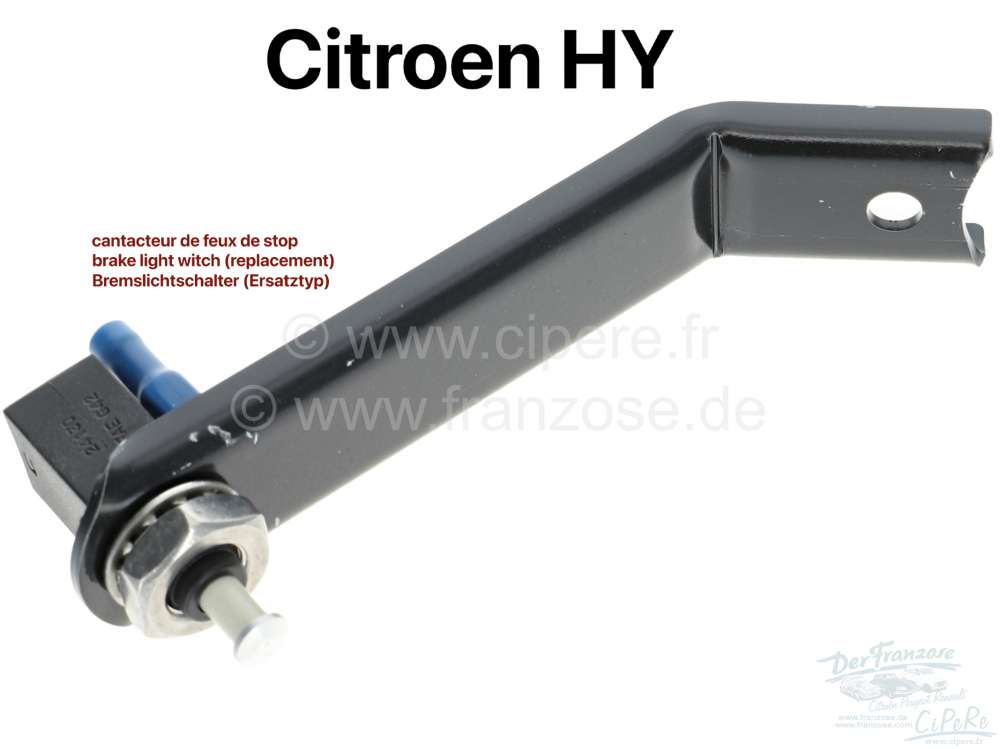 Citroen-DS-11CV-HY - Brake light switch (replacement). Suitable for Citroen HY.