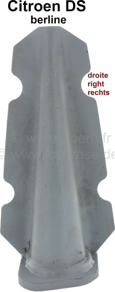 Alle - Radius arm stop at the rear right (repair sheet metal). Suitable for Citroen DS.