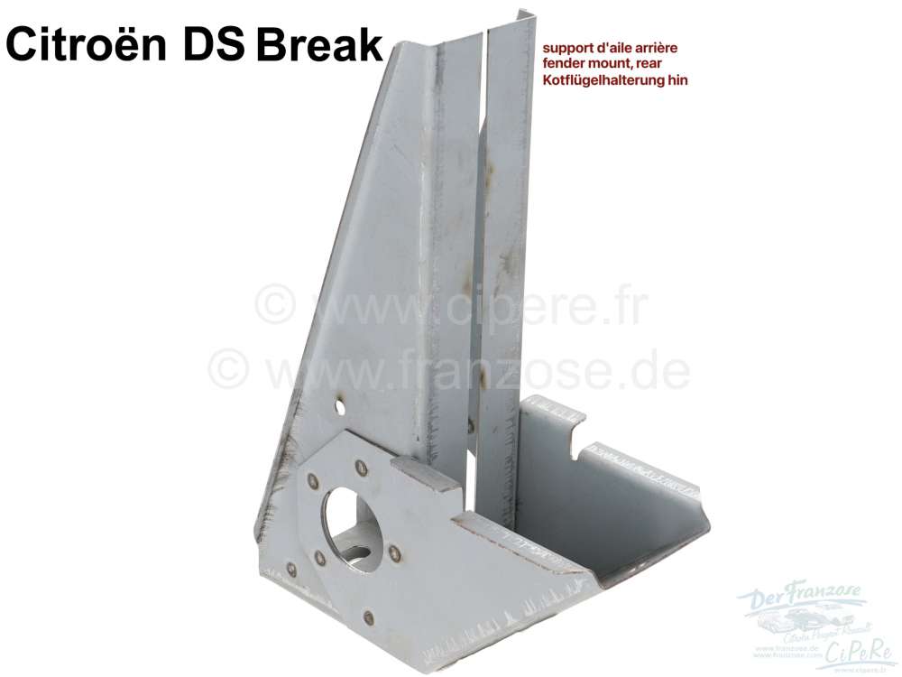 Sonstige-Citroen - Fender rear. Fender fixture repair sheet metal. On the left + on the right suitable (per p