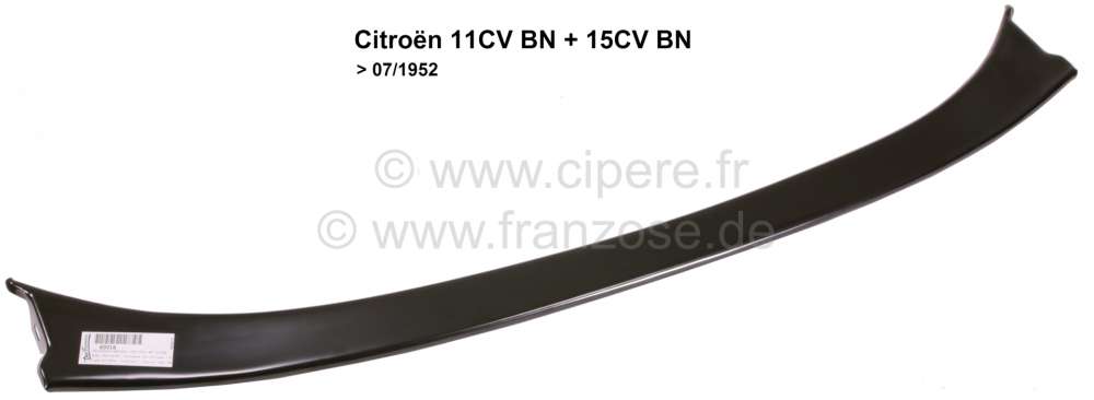 Citroen-DS-11CV-HY - Rear end panel, suitable for Citroen 11CV BN + 15CV BN, to year of construction 07/1952. L