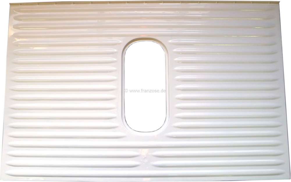 Sonstige-Citroen - Rear flap above Citroen HY, only outer skin with small window. Reproduction from GRP (synt