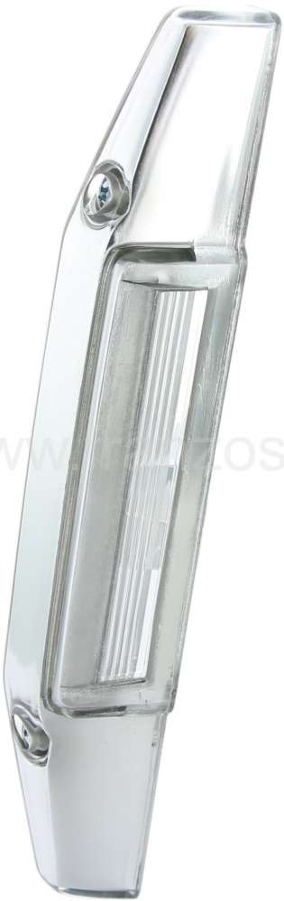 Citroen-DS-11CV-HY - License plate light upper part (synthetic). Suitable for Citroen DS, Italian version.
