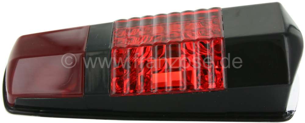 Citroen-DS-11CV-HY - Taillight cap black. On the left + on the right befitting. Suitable for Citroen DS, up to 