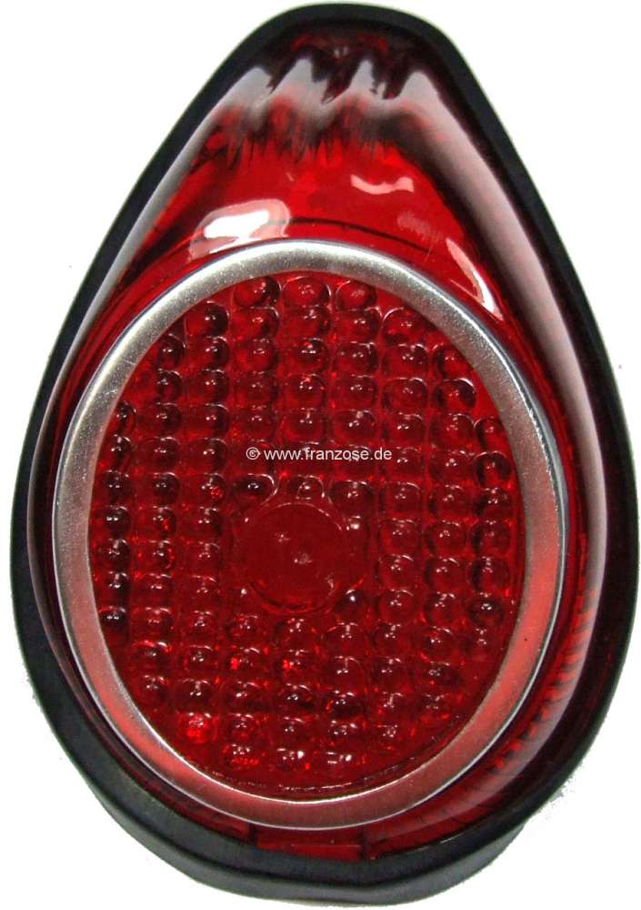 Citroen-DS-11CV-HY - Taillight cap on the right (without fixture). Suitable for Citroen 11CV/15CV, starting fro