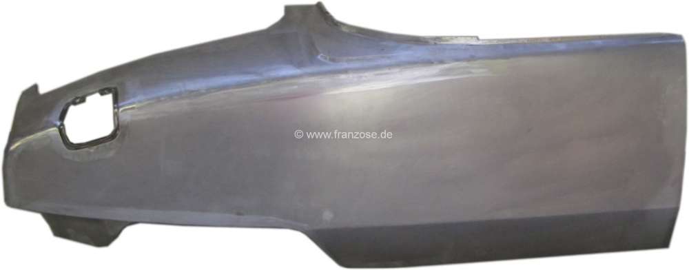 Citroen-DS-11CV-HY - Fender at the rear right. Suitable for Citroen DS Cabrio! Reproduction out of sheet metal.