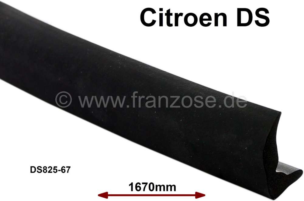Alle - Roof seal, rear crosswise (from C-support to C-support). Suitable for Citroen DS sedan. Le