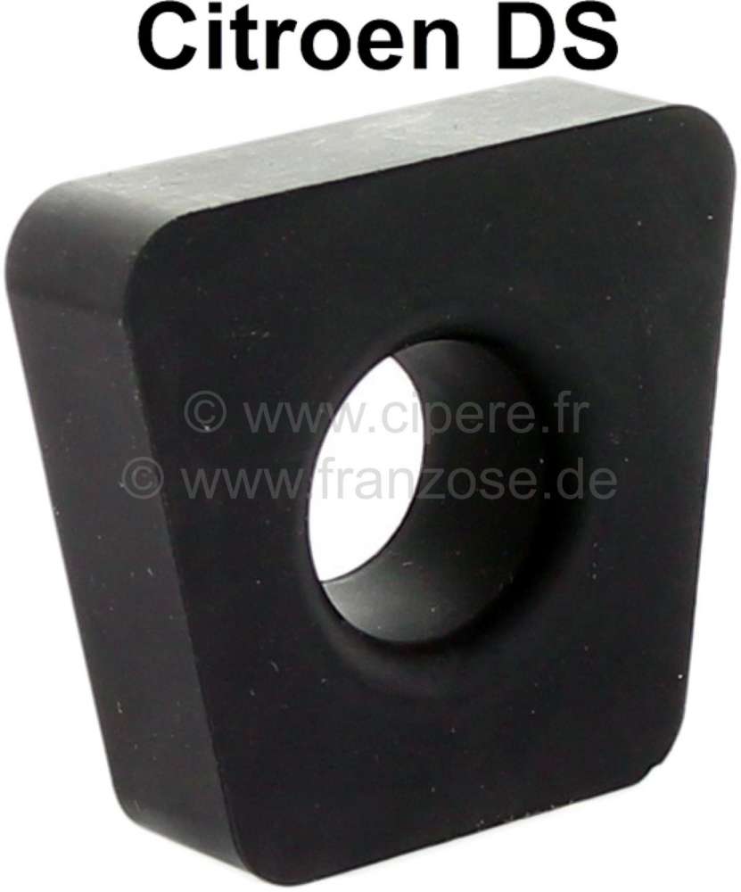 Citroen-DS-11CV-HY - Rubber buffer trapezoid. For the centring from the rear fenders. Suitable for Citroen DS. 