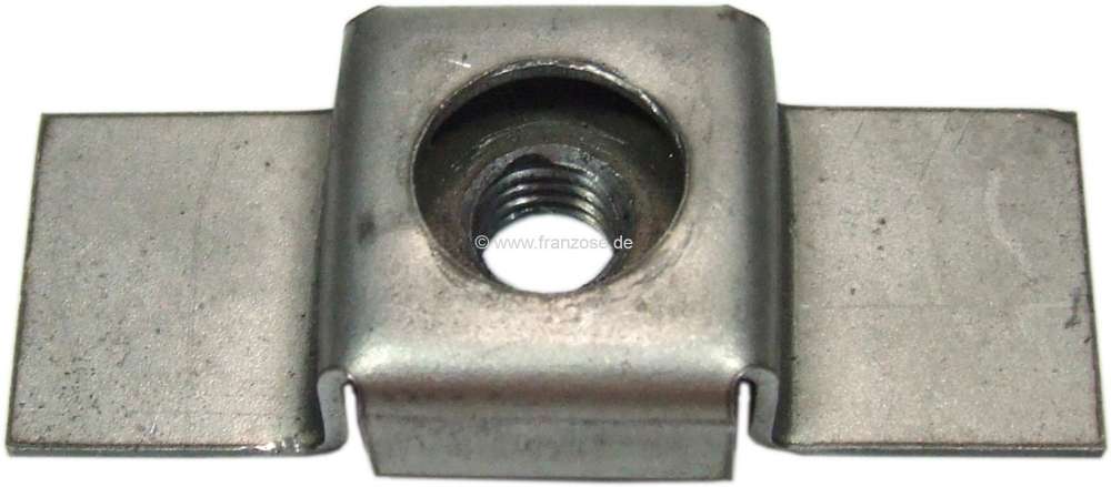 Citroen-DS-11CV-HY - Box nut (M8), for the securement of the body. Suitable for Citroen 11CV + 15CV.