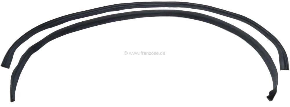 Alle - Seal down (2 fittings), under the windshield. Suitable for Citroen DS. Or. No. DX961-17 + 