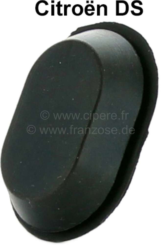 Citroen-2CV - Sealing rubber (for the adjustment hole of the window guide) in the doors in front. Oval v