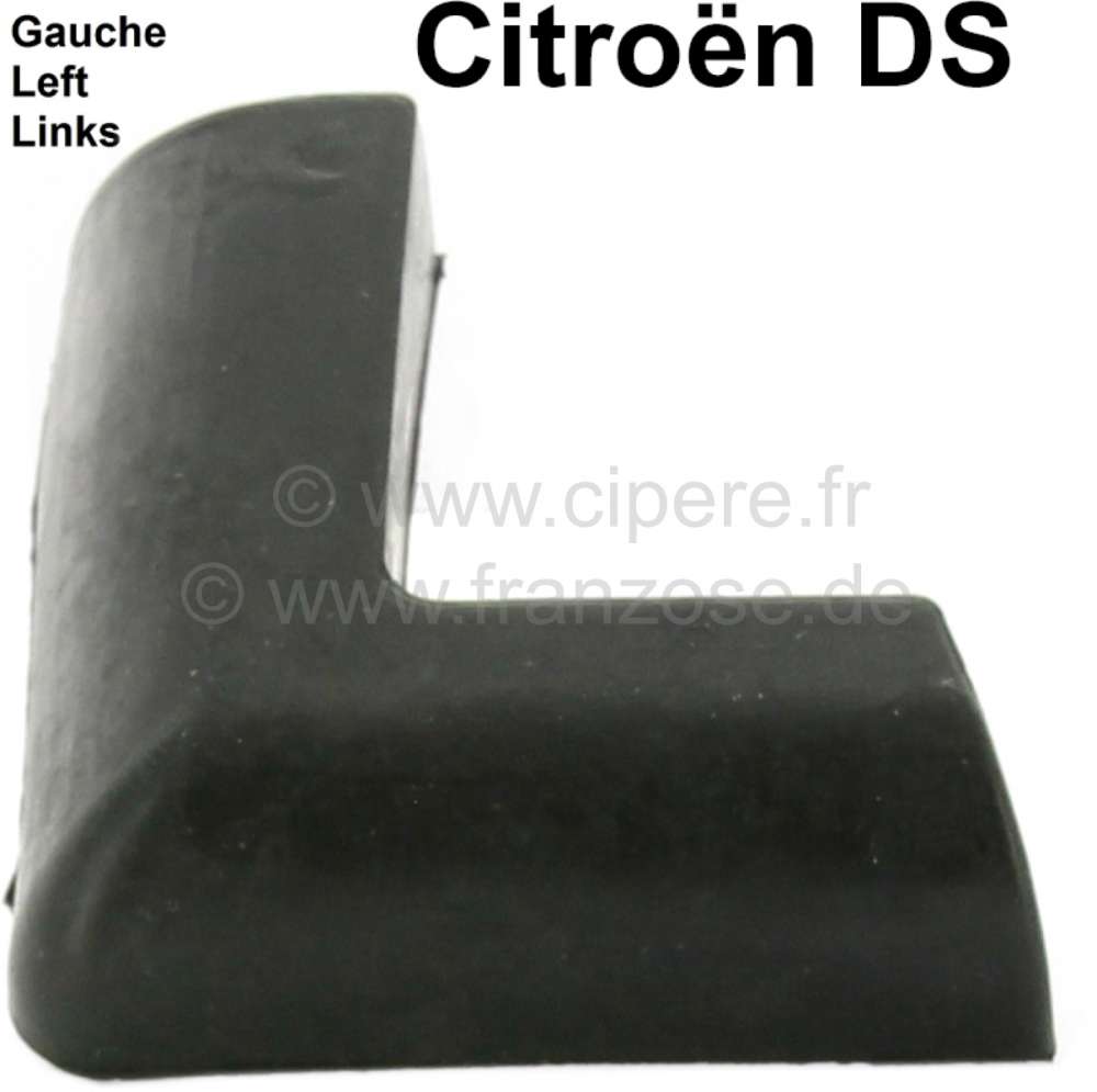 Citroen-2CV - Sealing rubber at the bottom left, at the C-support (door stop, seal of the door from down