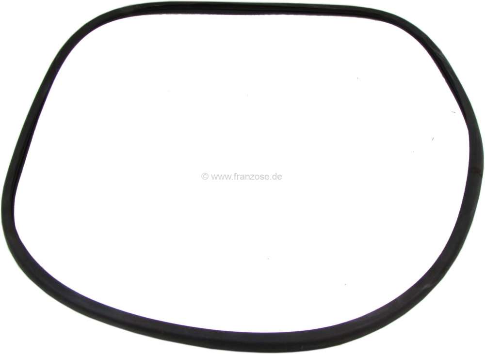 Citroen-DS-11CV-HY - Side window seal rear, per piece. Suitable for Citroen DS BREAK. Colour: black. Or. No. DF