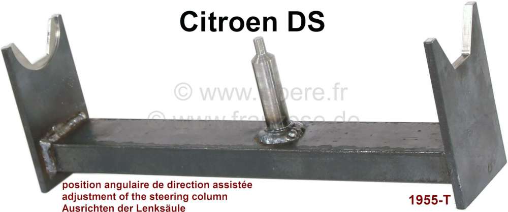 Citroen-DS-11CV-HY - Steering unit - adjusting tool, suitable for Citroen DS. (1955-T). This tool is for the ad
