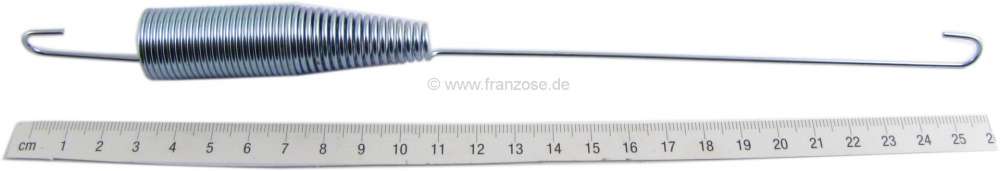 Citroen-DS-11CV-HY - Spring for door brake, rear doors (silver galvanizes). Suitable for Citroen DS, to year of