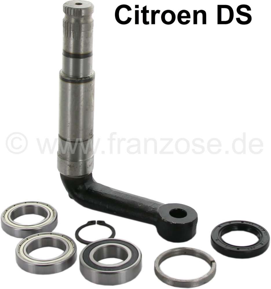 Citroen-2CV - Steering arm for linking the tie rods. Suitable for Citroen DS. New parts. Reproduction in