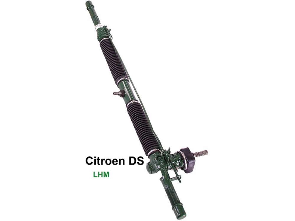 Citroen-DS-11CV-HY - Steering gear for Citroen DS, in the exchange. Suitable for hydraulic system LHM (power st