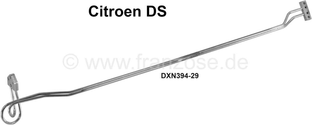 Citroen-DS-11CV-HY - Hydraulic pipe on the steering gear (power steering - gear rack case). Suitable for Citroe