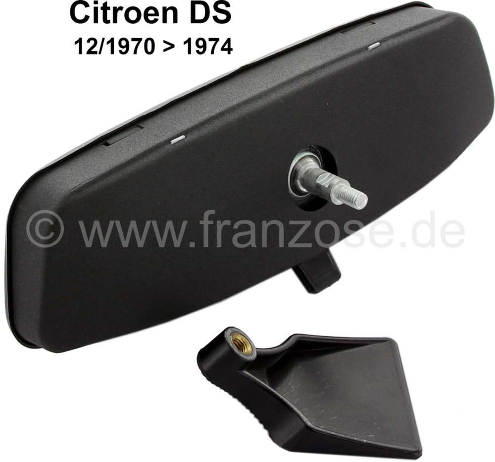 Citroen-DS-11CV-HY - Rear view mirror (inside mirror). Suitable for Citroen DS, starting from year of construct