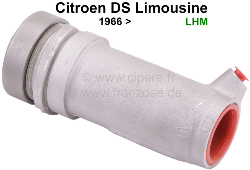 Citroen-DS-11CV-HY - Suspension cylinder rear, in the exchange. Hydraulic system LHM. 59mm. Suitable for Citroe