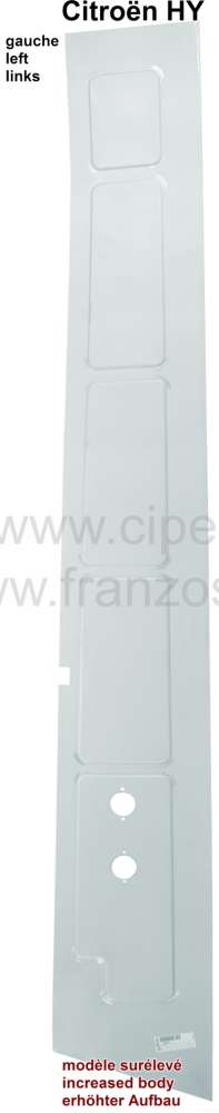 Citroen-DS-11CV-HY - Tail sheet metal on the left extends, only outer sheet metal. Suitable for Citroen HY with