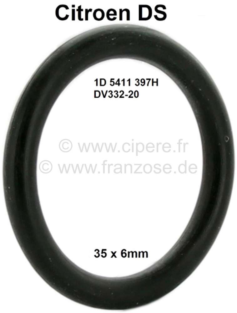 Citroen-DS-11CV-HY - Gearbox inlet shaft (primary shaft), seal for the support tube. For 4 gear + 5 gear gearbo