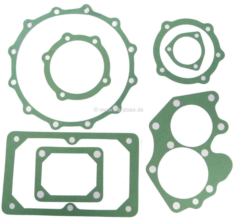 Citroen-DS-11CV-HY - Gearbox sealing set. Suitable for Citroen HY. Or. No. 5456896. Made in Germany.