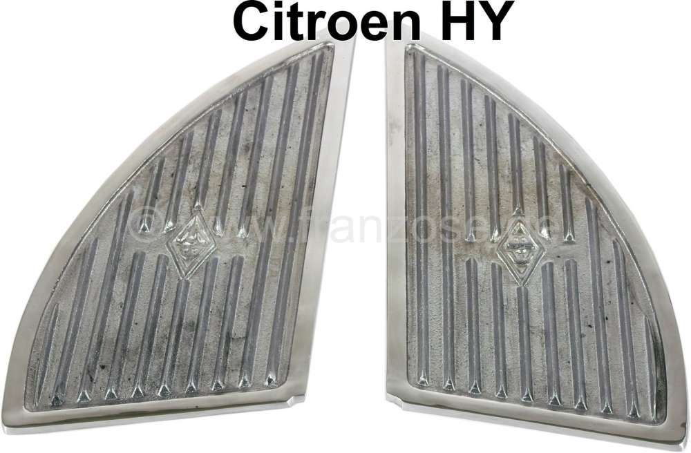Citroen-DS-11CV-HY - Footboards on the left + on the right, for the entrance (Robri). Suitable for Citroen HY. 