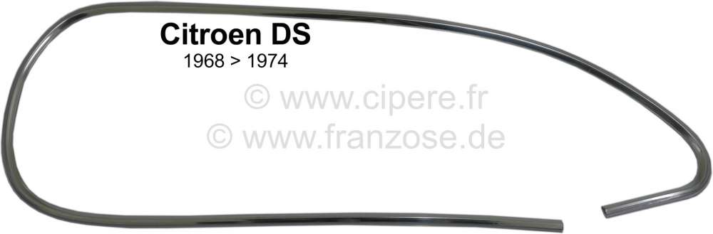 Citroen-DS-11CV-HY - Headlamp trim on the right, from synthetic. Suitable for Citroen DS, starting from year of