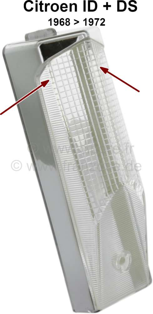 Citroen-DS-11CV-HY - Interior light cap (at the B-post). Suitable for Citroen DS (ID), from year of constructio