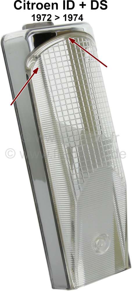 Citroen-DS-11CV-HY - Interior light cap (at the B-post). Suitable for Citroen DS (ID), from year of constructio