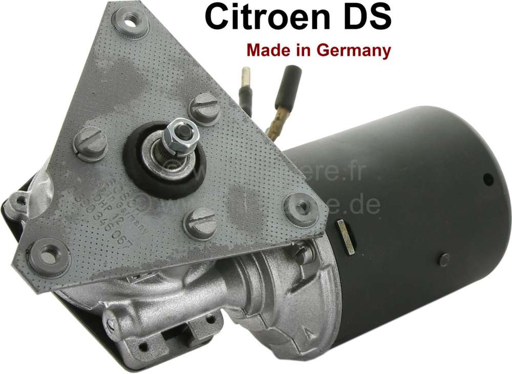 Citroen-DS-11CV-HY - Windshield wiper motor, in the exchange. Suitable for Citroen DS, starting from year of co