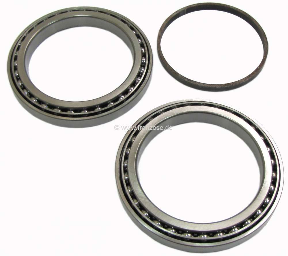 Citroen-2CV - Wheel bearing in front, with setting shim. Suitable for Citroen DS + Citroen SM. Or. No. 9