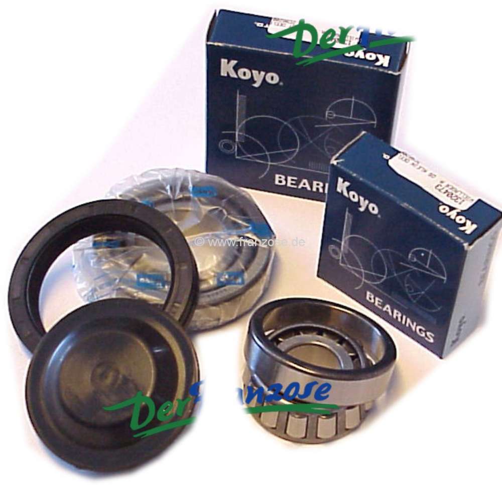 Citroen-2CV - Wheel bearing set rear, separable, suitable for Citroen DS starting from year of construct
