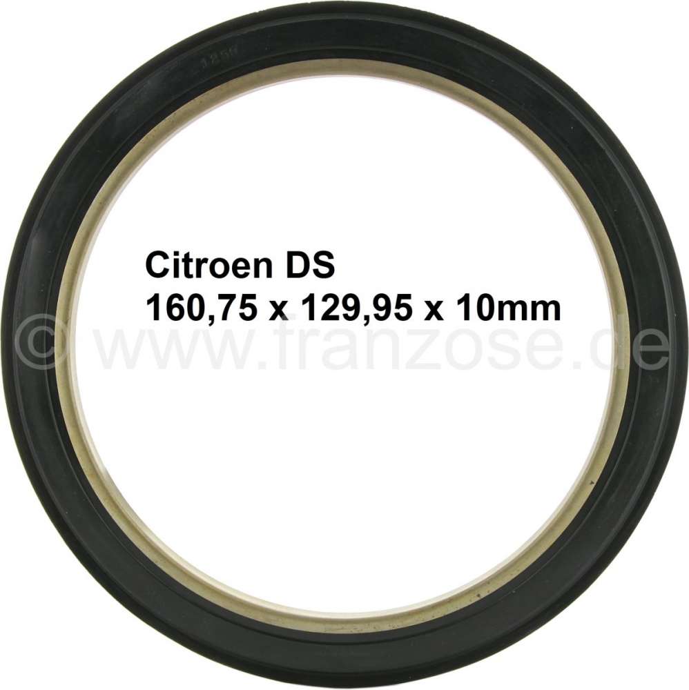 Citroen-2CV - Wheel hub shaft seal wheel side (harder shaft seal), suitable for Citroen DS. Dimension ab