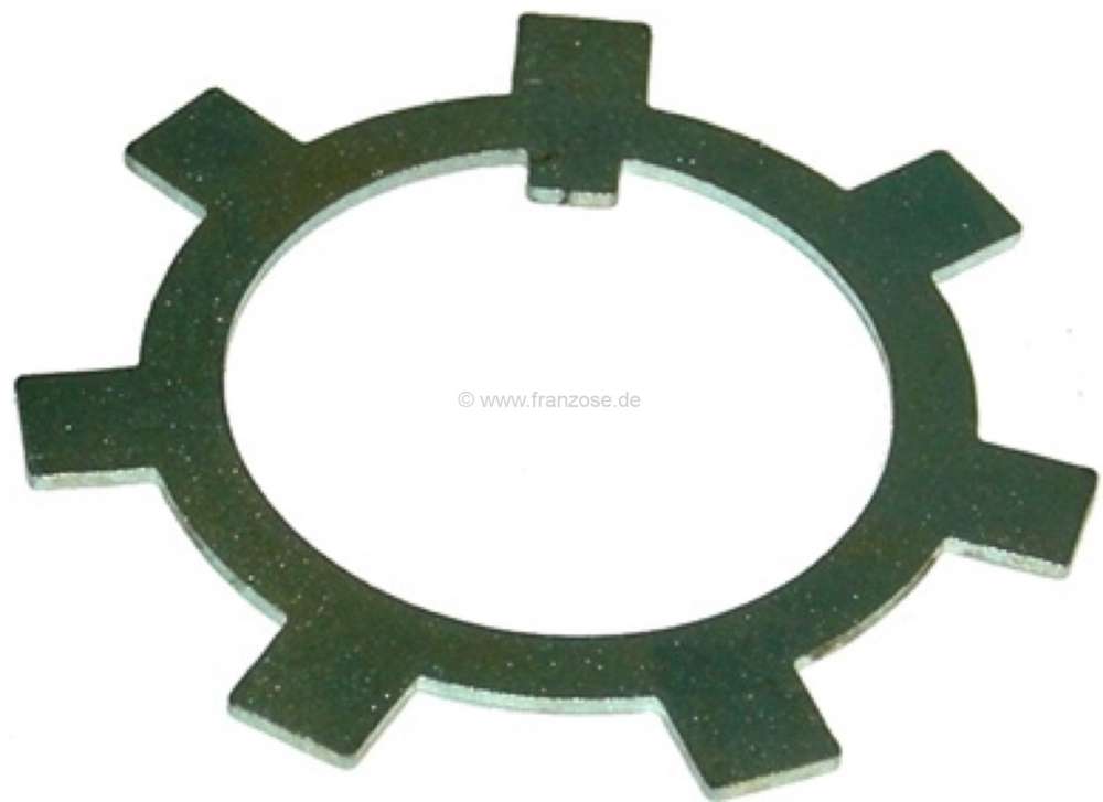 Citroen-DS-11CV-HY - Locking plate, for the wheel bearing inside. Suitable for Citroen 11CV. Or. No. 425655