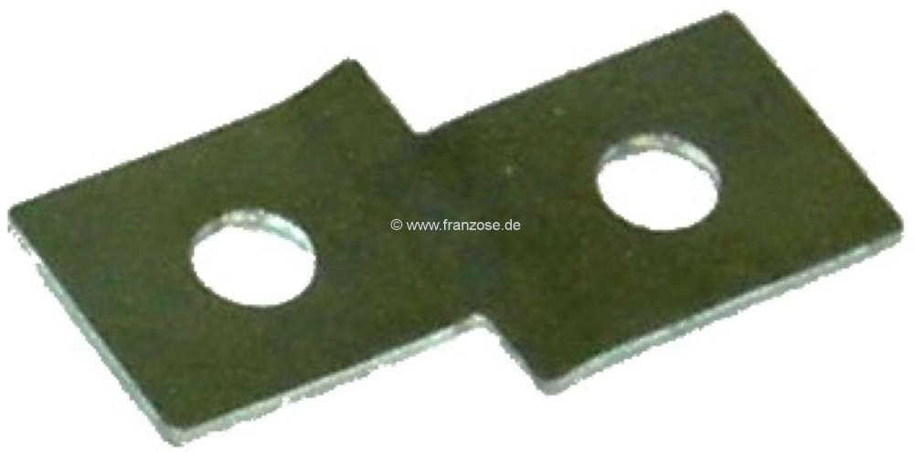 Citroen-DS-11CV-HY - Locking plate, for the wheel bearings locking nut. Suitable for Citroen 11CV. Or. No. 4256