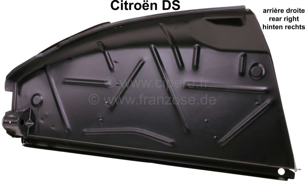 Sonstige-Citroen - Wheel house completely, at the rear right (inclusive. Bumper mounting). Suitable for Citro
