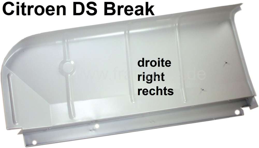 Sonstige-Citroen - Wheel house (interior fender) completely, at the rear right. Suitable for Citroen DS BREAK