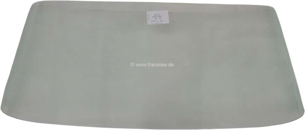 Citroen-DS-11CV-HY - Windshield clear. Suitable for Citroen DS. Or. No. DX961-4A. Special shipping costs, as on