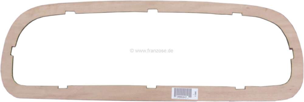 Alle - Wood frame for the back window. Suitable for Citroen 11CV, 15CV. Dimension: 840 x 285mm. O