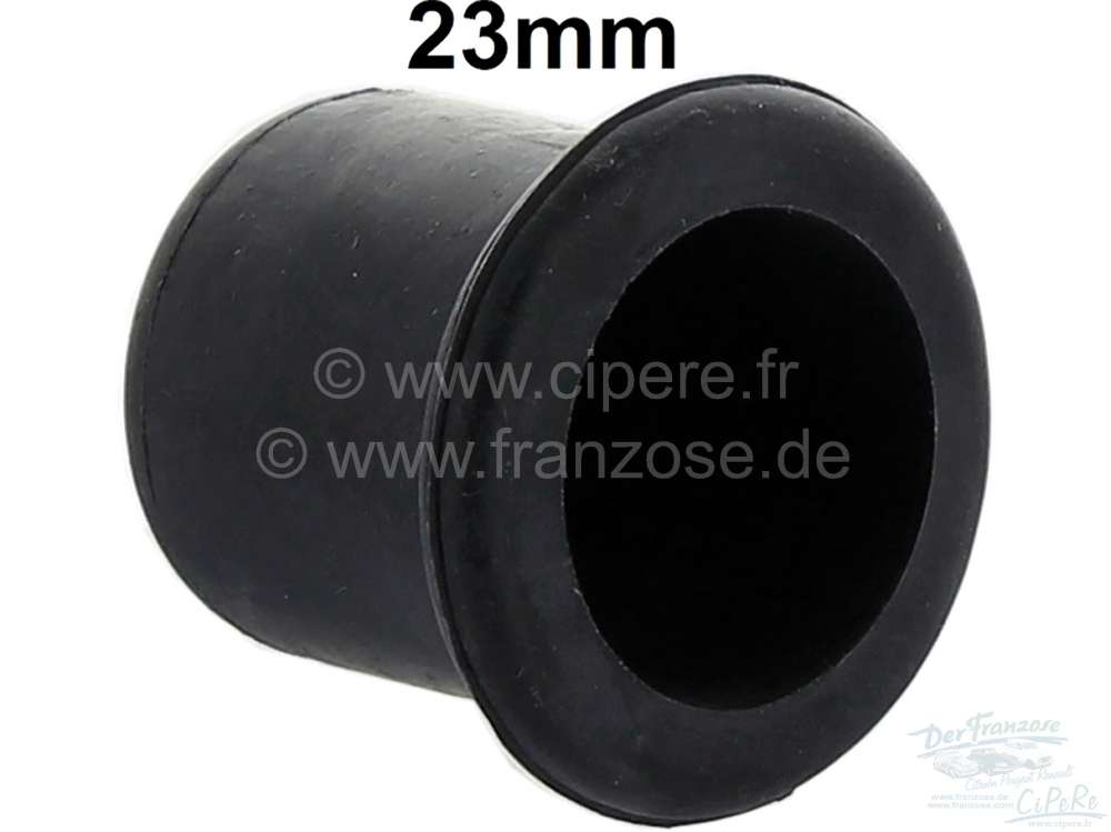 Citroen-2CV - End cap rubber. 23mm inside diameter. E.G., for plugging water pumps or heater radiator co
