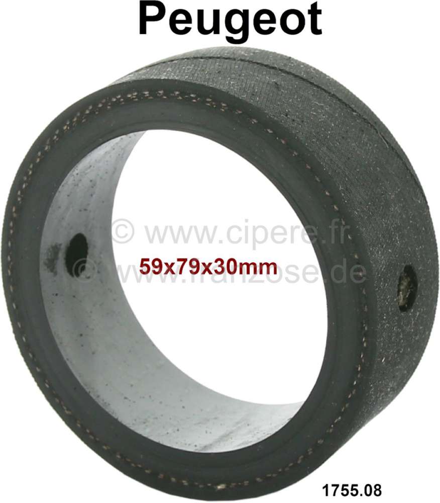 Sonstige-Citroen - Suspending rubber exhaust. Suitable for Peugeot 204, 304, 404, 504, 505, 604, 104. Citroen