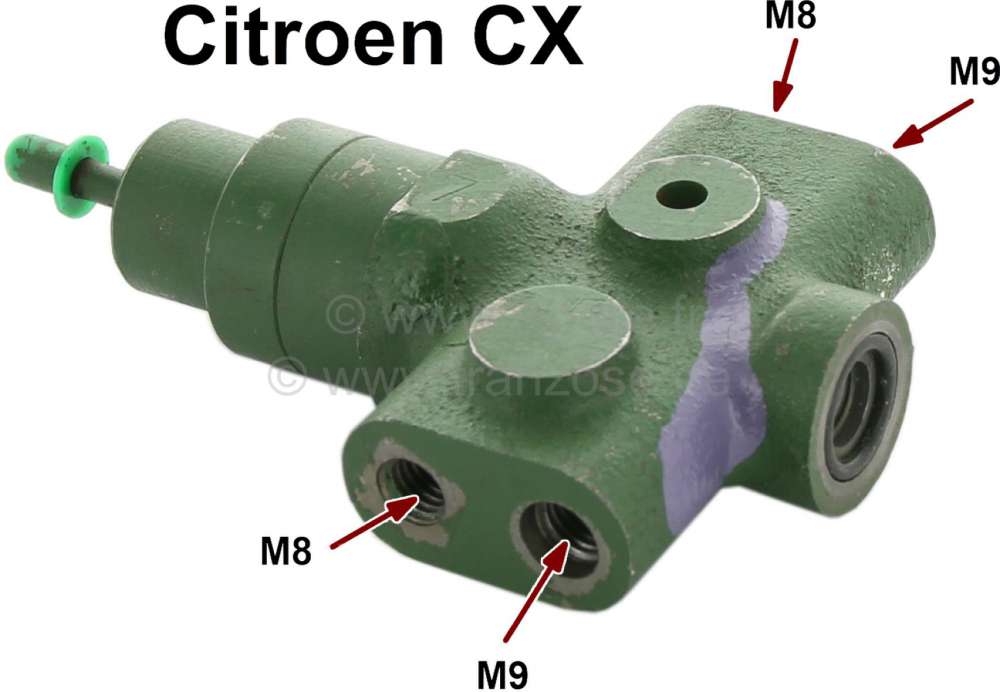 Sonstige-Citroen - Safety valve, for the brake assembly. In the exchange. Hydraulic system LHM. Suitable for 