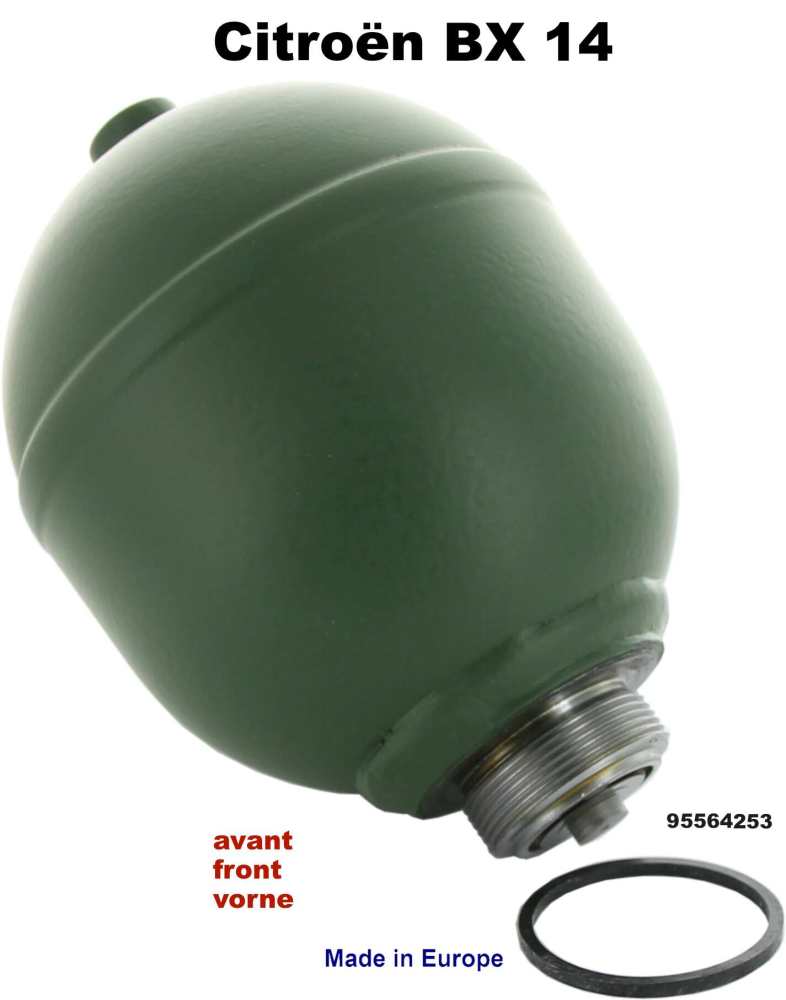 Alle - Suspension ball BX 14 frontOr.Nr. 95564253